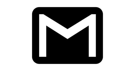 Gmail Logo Png Black