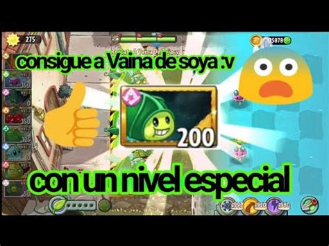 Teambonipvz2 Plants Vs Zombies 2 Consigue A Vaina De Soya Zoybeanpod