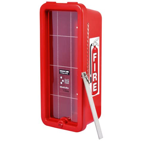 Cato B Chief Red Surface Mounted Fire Extinguisher Cabinet With