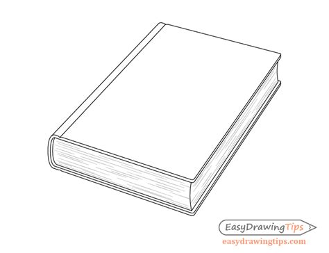 How To Draw A Book Step By Step Easydrawingtips