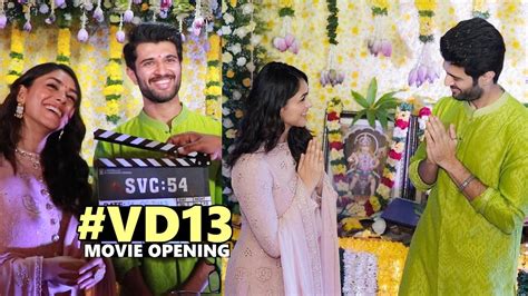 Vijay Deverakonda VD13 Movie Opening Video Exclusive Mrunal Thakur