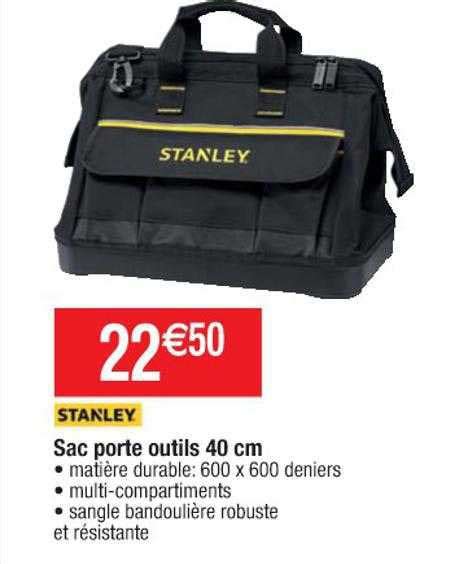 Promo Sac Porte Outils Cm Stanley Chez Cora Icatalogue Fr