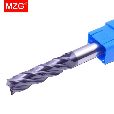 MZG Lengthen End Mill 75L Cutting HRC55 4 Flute 4mm 6mm 10mm 12mm Alloy