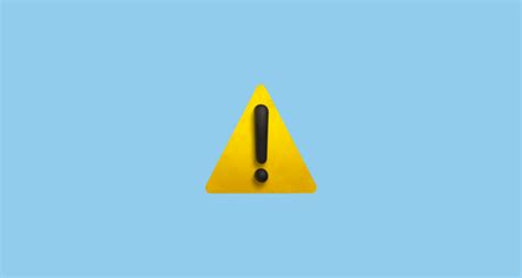 ⚠️ Advertencia Emoji On Twitter Emoji Stickers 131