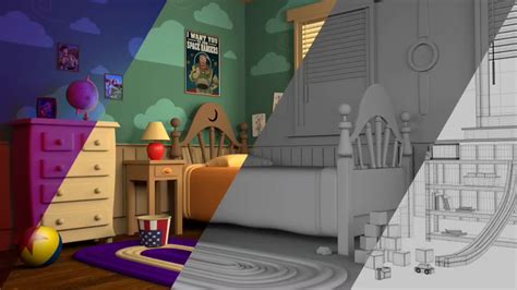 Artstation Toy Story Andys Room