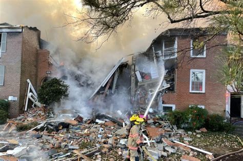 Gaithersburg Md Condos Explosion And Fire Injures 12 2 Critically