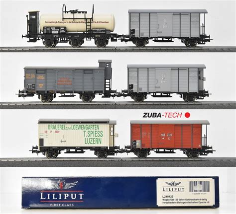 Liliput L240125 Wagen Set 125 Jahre Gotthardbahn 6 Tlg OVP Kaufen Auf