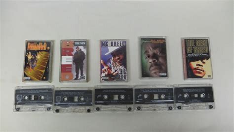 Mc Breed Cassettes Lot Of 5 Hip Hop Tested 2pac Too Short Doc Ebay