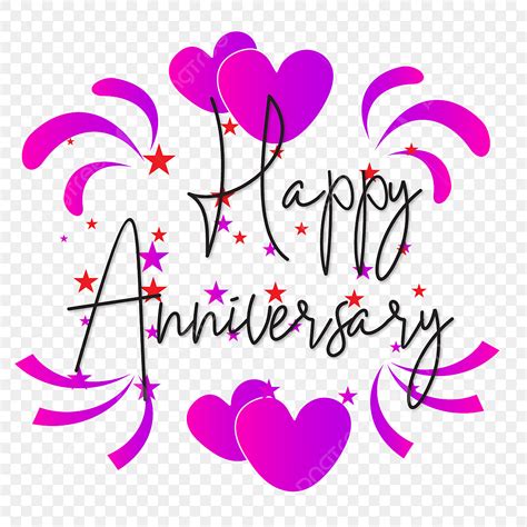 Happy Anniversary Love Vector Hd Images Happy Anniversary Calligraphy