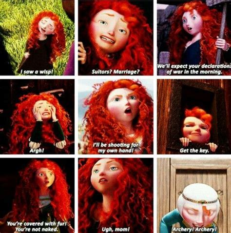 Merida Quotes | Disney Movie Poster