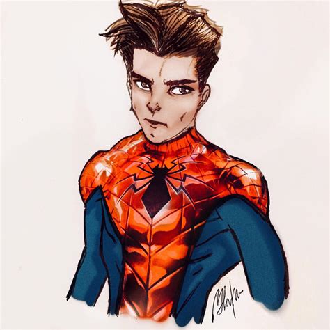 Unmasked Spider-Man by eboarafat on DeviantArt