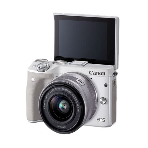 Jual Canon Eos M3 Kit Ef M15 45mm Kamera Mirrorless White Di Seller