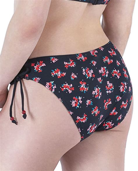 Braga Bikini Con Cordones Laterales Estampado Floral Liberty Bikini