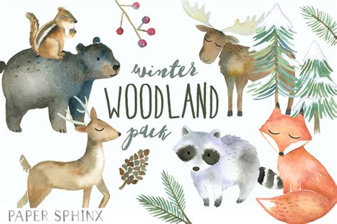 Winter Animals Clipart - Free Images of Cute Winter Creatures