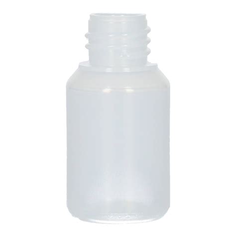 Plastic Bottle 20 Ml Ldpe Natural Din18 Nipak