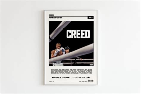 Creed Ryan Coogler / Creed Poster / Movie Poster / Movie - Etsy