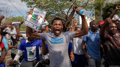 Mo Ambique Protestos Podem Alterar Resultados Eleitorais Dw