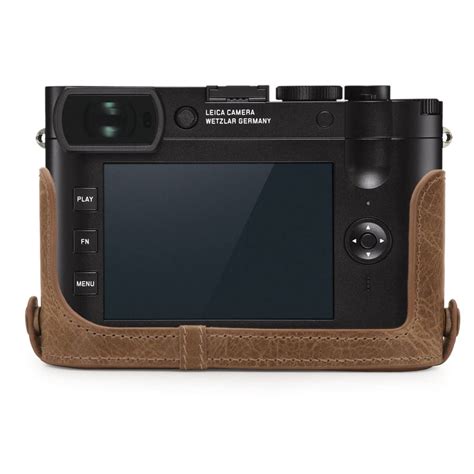 Megagear Leica Q2 Ever Ready Top Grain Leather Camera Half Case Megagear Store