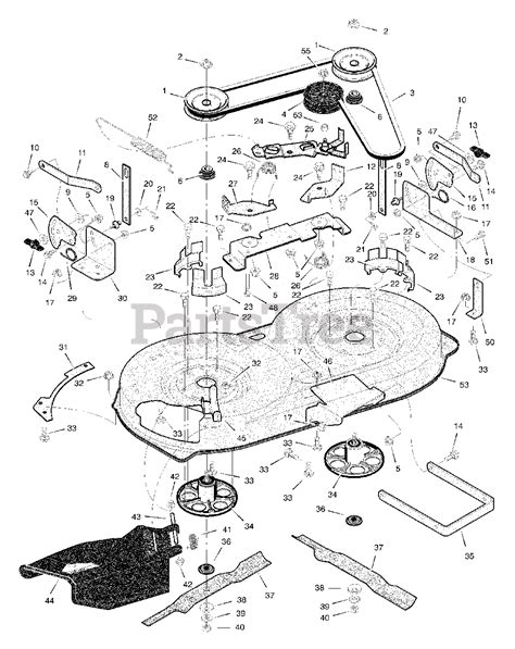 Scotts Lawn Tractor 2554 Parts Diagram