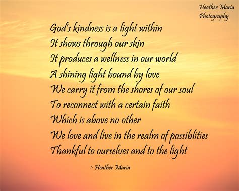 Gods Light Heather Maria Inspirational Poem Upon Fine Etsy