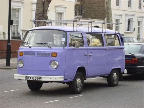 Purple Volkswagen Purple Van