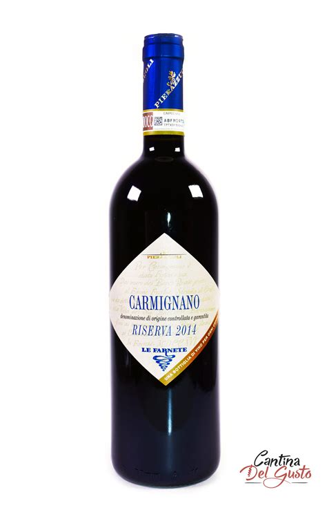 Красное сухое вино Carmignano Riserva DOCG, 80% Sangiovese-20% Cabernet ...