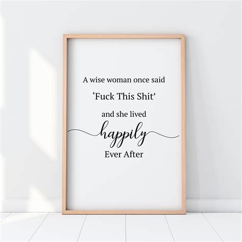 Printable Funny Quote Wall Art Print Set Positive Quote Etsy