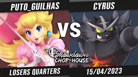 Puto Guilhas Vs Cyrus Singles LOSERS QUARTER FINAL Chop House 4