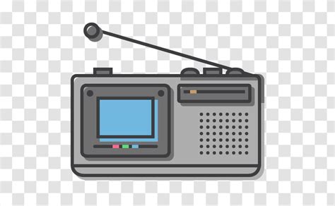 Radio Cartoon Broadcasting - Drawing Transparent PNG