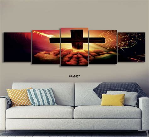 Quadro Decorativo Cruz Religioso Decoração Sala Quarto Elo7