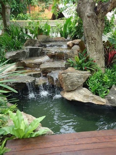 Amazing Garden Waterfall Ideas Waterfalls Backyard Water Features