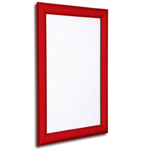 A Red Mm Wide Snap Frame Braccio Co Uk