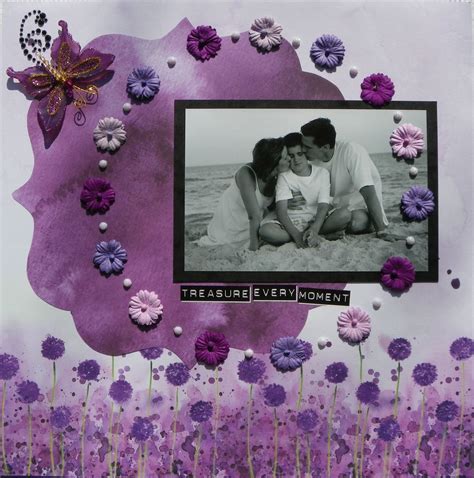 Treasure every Moment - Scrapbook page | Photo layouts, Scrapbook, Scrapbook pages