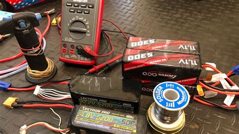 Lipo Battery Balance Lead Repairs On Your Damaged Battery How I Do It