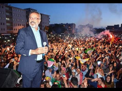 Muş Belediye Başkan Adayı Sırrı Sakık HDP Mitinginde Halka Hitap Etti