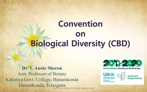 Convention On Biological Diversity CBD PPT