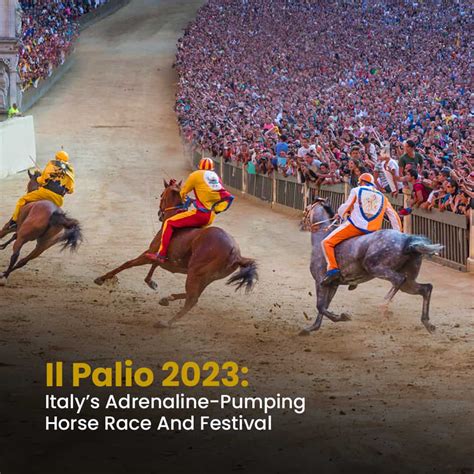 Il Palio 2023: Italy’s Adrenaline-Pumping Horse Race And Festival - The ...