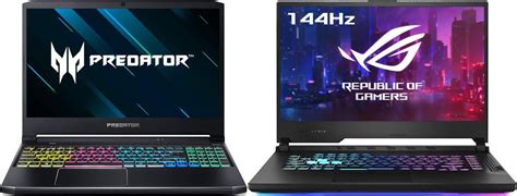 Comparativa portátiles con nVidia RTX 2070 de menos de 1400 Acer