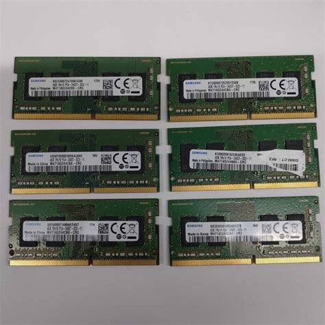 Yahoo オークション SAMSUNG 4GB 1Rx16 PC4 2400T SC0 11 ノートPC用