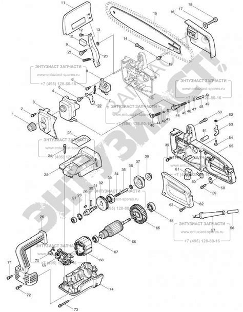 КУПИТЬ ЗАПЧАСТИ ДЛЯ ПИЛЫ ЦЕПНОЙ ЭЛЕКТРИЧЕСКОЙ MAKITA 5016 | Все для ...