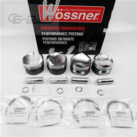 Wössner Forged pistons VW Audi 2 0l 16V FSI TFSI Turbo Piston Kit 4x