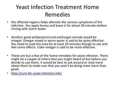 Yeast Infection Treatment Home Remedies