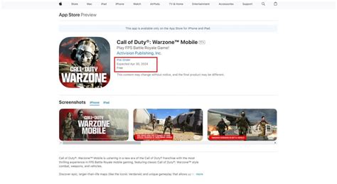 Утекла предполагаемая дата выхода Call Of Duty Warzone Mobile