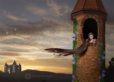 Rapunzel Tower Digital Backdrop - Etsy Australia