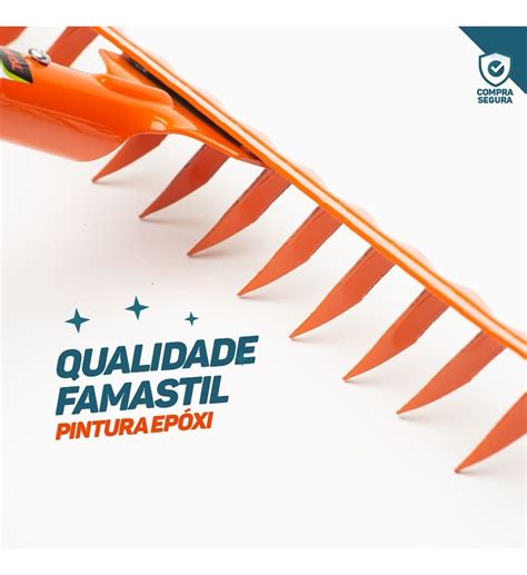 Kit X Ancinho Rastelo Dentes A O Cabo Folhas Grama Mercadolivre