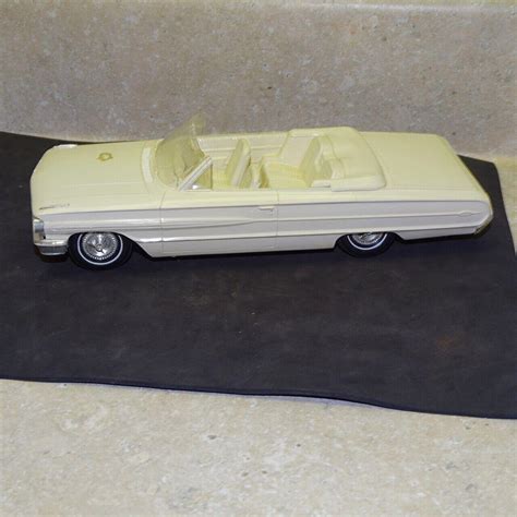 Vintage 1964 Ford Galaxie 500 Xl Dealer Promo Car Convertible Parts