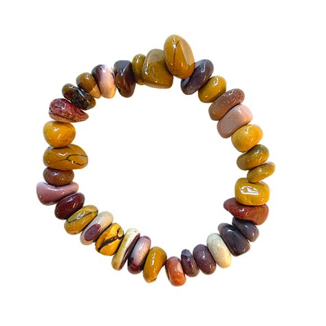 Mookaite Jasper Tumbled Stone Bracelet