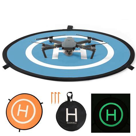 Jtweb Drone Landing Pad 75cm30 Universal Waterproof Luminous Portable Foldable Landing Pads