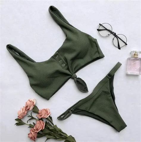 Micro Bikini Swimwear Women Bikini Colaless Swimsuit Sexy Thong