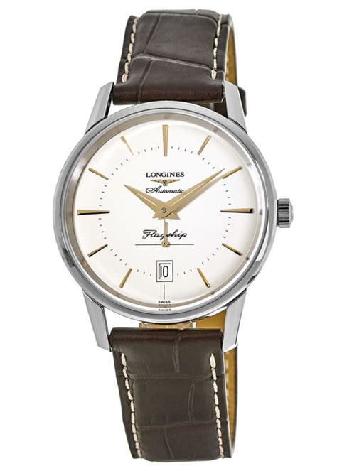 Longines Flagship Heritage Automatic Silver Dial Men S Watch L